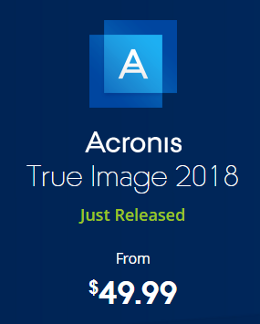 Acronis 2018 New